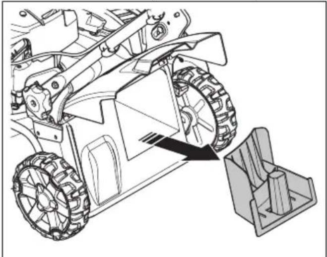 HUSQVARNA LC 151S - So verwenden Sie das Gerät mit dem Grasfänger (LC 151, LC 151S) - 2