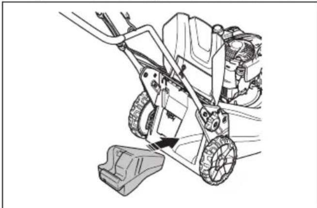 HUSQVARNA LB 548i - A mulcsozo dugó összeszerelése (LC 551iV tartozék) - 1
