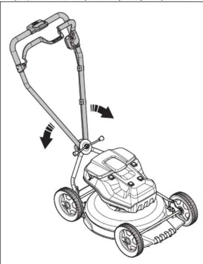 HUSQVARNA LB 548i - Tutma yerinin takilmasi (LB 548i, LB 553iV) - 3