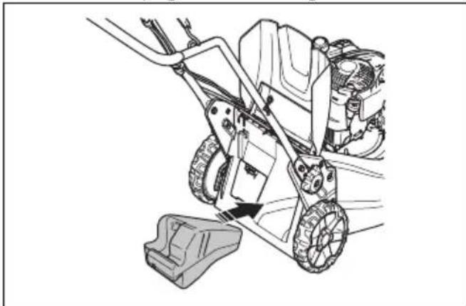 HUSQVARNA LB 548i - To assemble the mulch plug (LC 551iV accessory) - 1