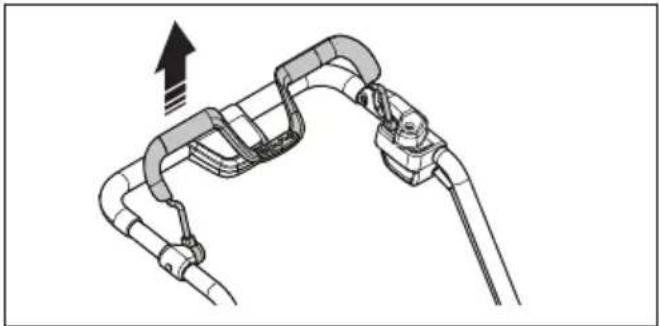 HUSQVARNA LB 548i - Oprirea produsului - 1
