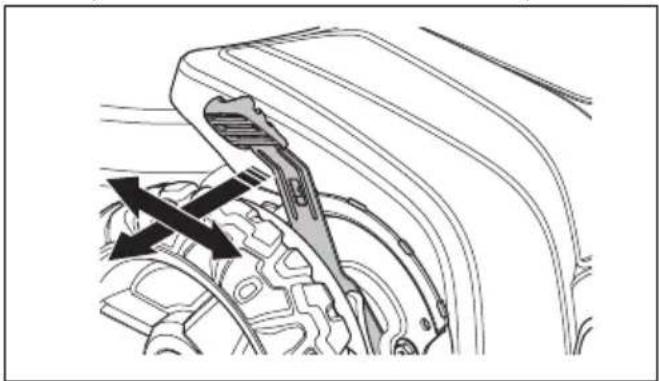 HUSQVARNA LB 548i - 3aДа 3адаTe BncoUnHaTa Ha KocHe (LB 548i, LC 551iV) - 1