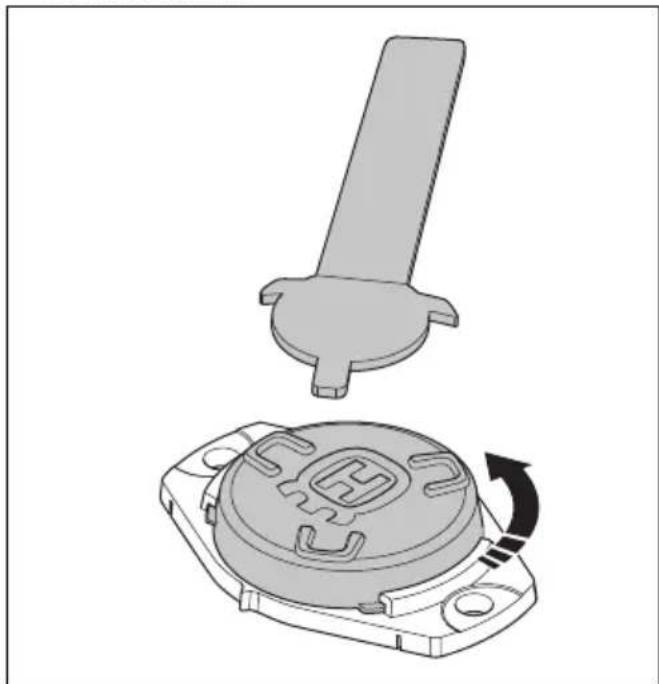 HUSQVARNA LB 548i - De sensor (accessoire) voorbereiden - 1