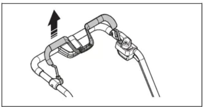 HUSQVARNA LB 548i - Mootori pidurikäepide - 1