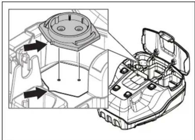 HUSQVARNA LB 548i - 安装传感器 - 4