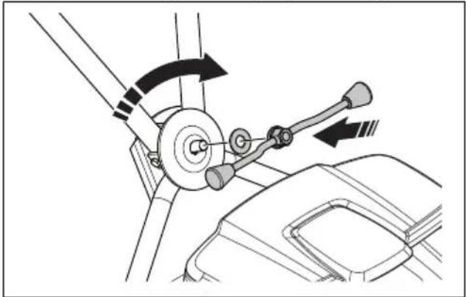 HUSQVARNA LB 548i - Mоntаж ручки (LB 548i, LB 553iV) - 2