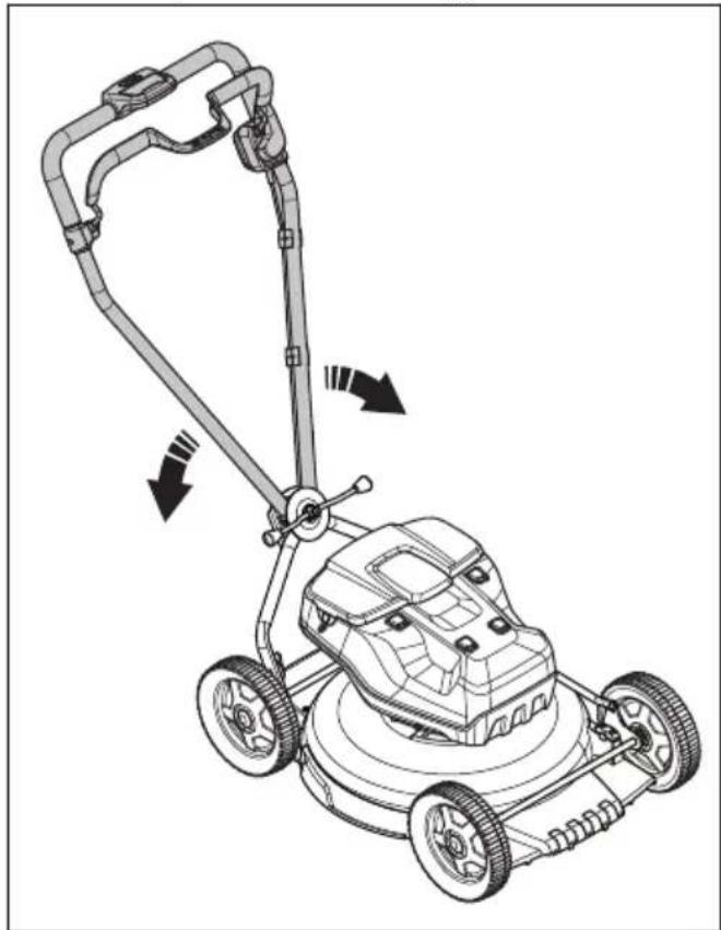 HUSQVARNA LB 548i - Montera handtaget (LB 548i, LB 553iV) - 3