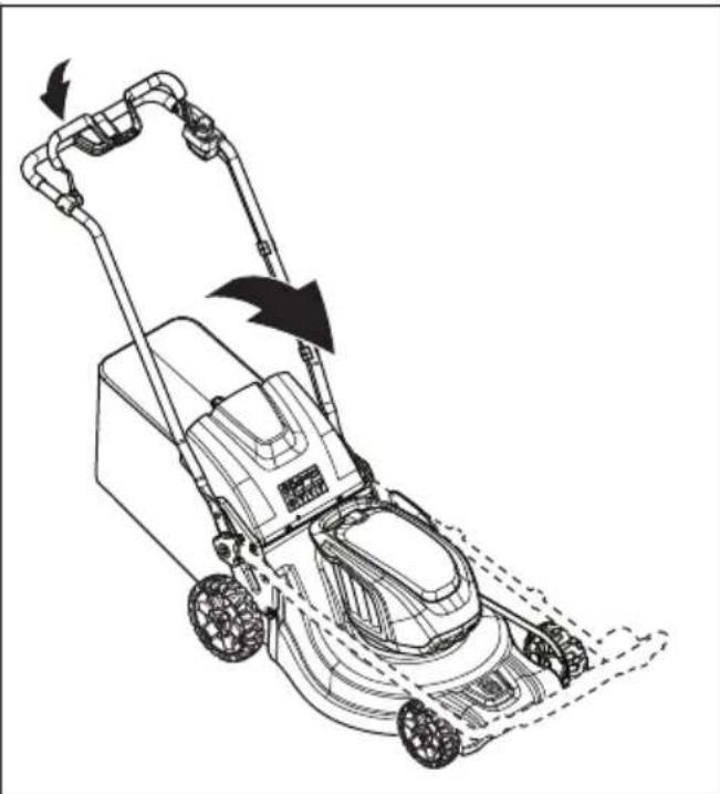 HUSQVARNA LB 548i - Taita kahva eteen. - 1
