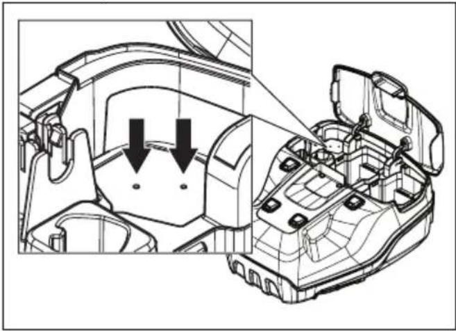 HUSQVARNA LB 548i - De sensor monteren - 1