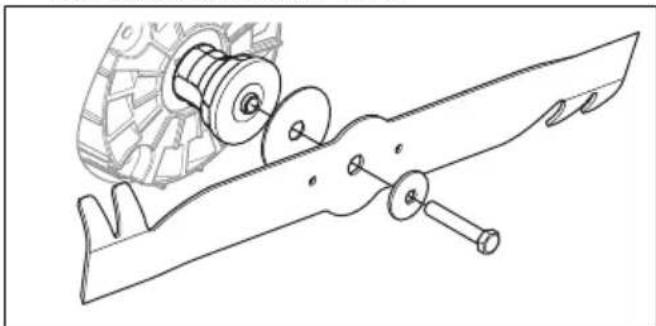 HUSQVARNA LB 548i - So tauschen Sie das Messer aus - 2