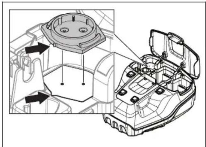 HUSQVARNA LB 548i - Sensorin asentaminen - 4