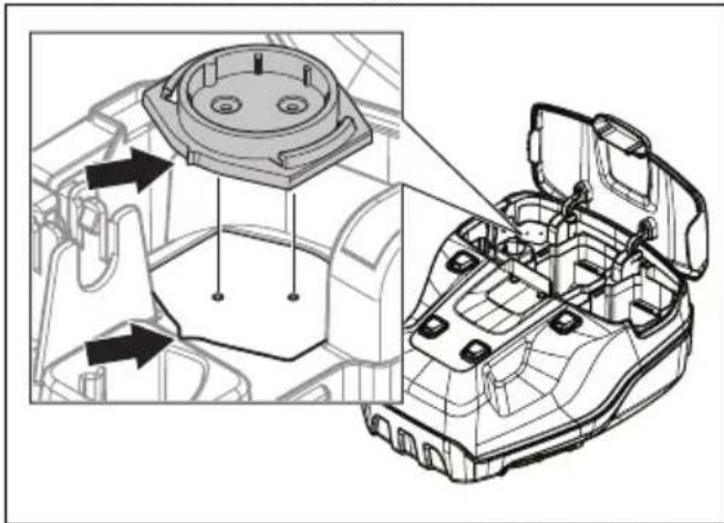 HUSQVARNA LB 548i - Installazione del sensore - 4