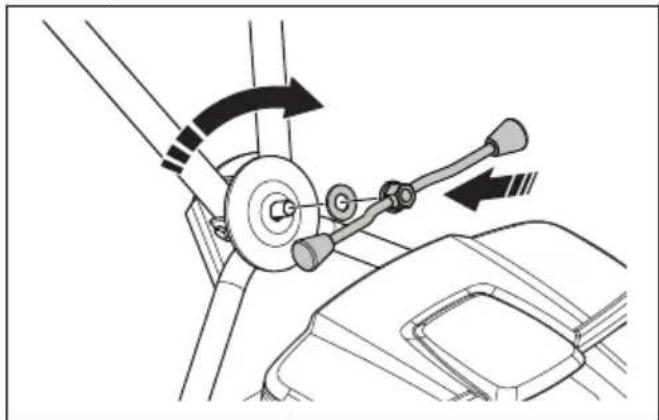 HUSQVARNA LB 548i - Montañ uchwytu (LB 548i, LB 553iV) - 2