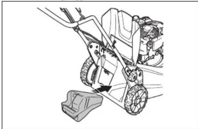 HUSQVARNA LB 548i - Montera gräsuppsamlaren (LC 551iV) - 4
