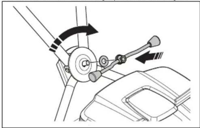 HUSQVARNA LB 548i - Montera handtaget (LB 548i, LB 553iV) - 2