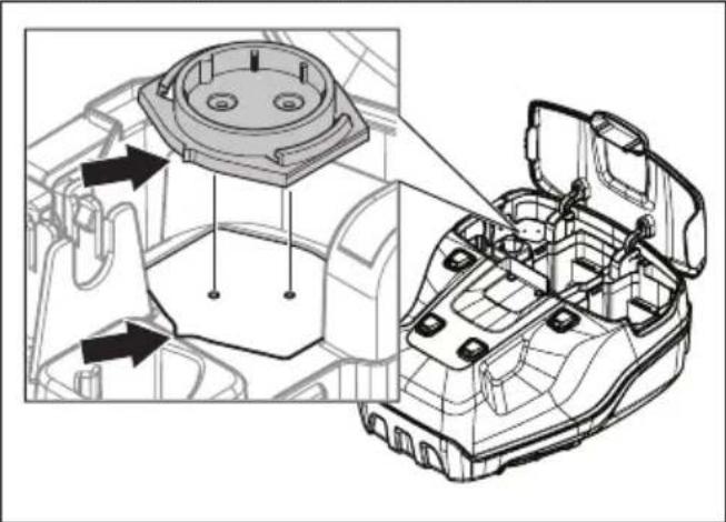 HUSQVARNA LB 548i - Jutiklio diegimas - 4