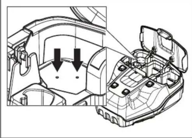 HUSQVARNA LB 548i - 安装传感器 - 1