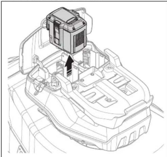 HUSQVARNA LB 548i - Sadan moneres og afmoneres multibatteriet (tilbehør) - 2