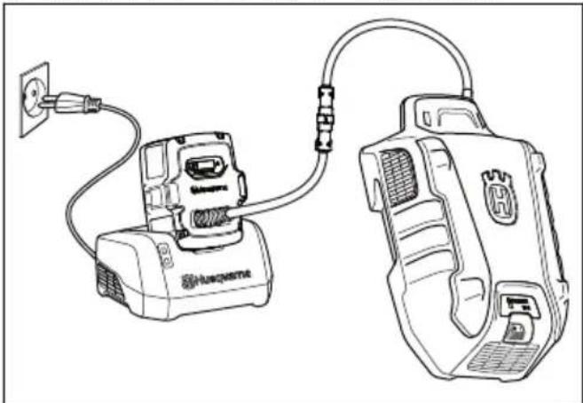 HUSQVARNA LB 548i - 马拉卜卡斯尼一の充電 - 1