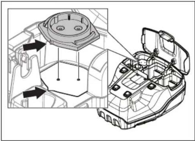 HUSQVARNA LB 548i - Pentru a instalala senzorul - 4