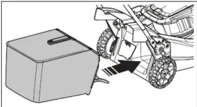 HUSQVARNA LB 548i - Çim toplamasepetinin takilması(LC 551iV) - 3