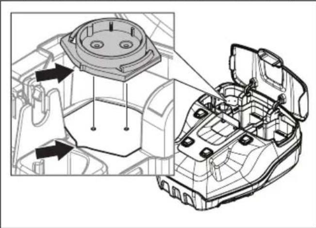 HUSQVARNA LB 548i - De sensor monteren - 4