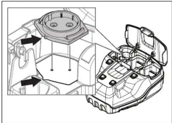 HUSQVARNA LB 548i - Instalar o sensor - 4