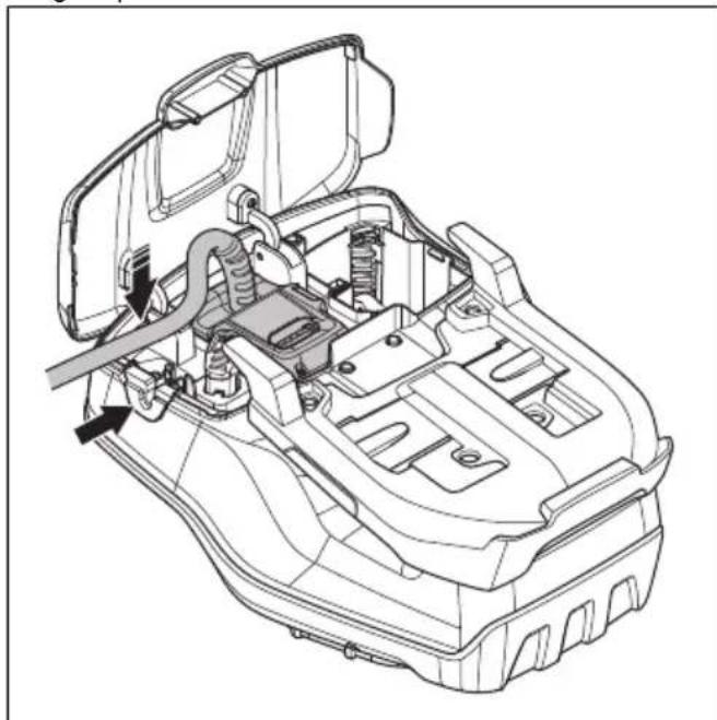 HUSQVARNA LB 548i - Instalar e退市ar a bateria multifla (accessorio) - 6