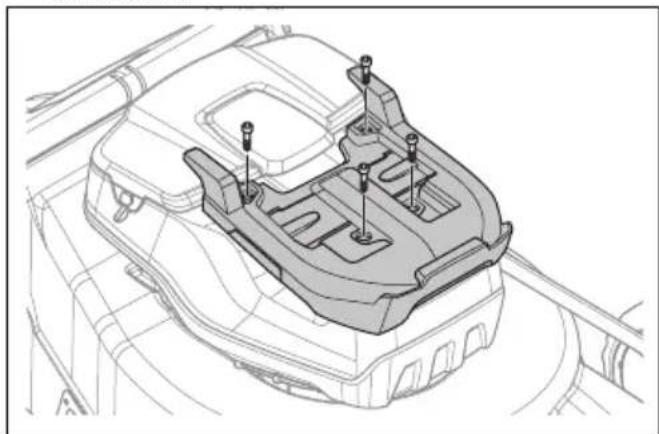 HUSQVARNA LB 548i - So installmenten und entfern den Sie den Multi-Akku (Zubehör) - 2