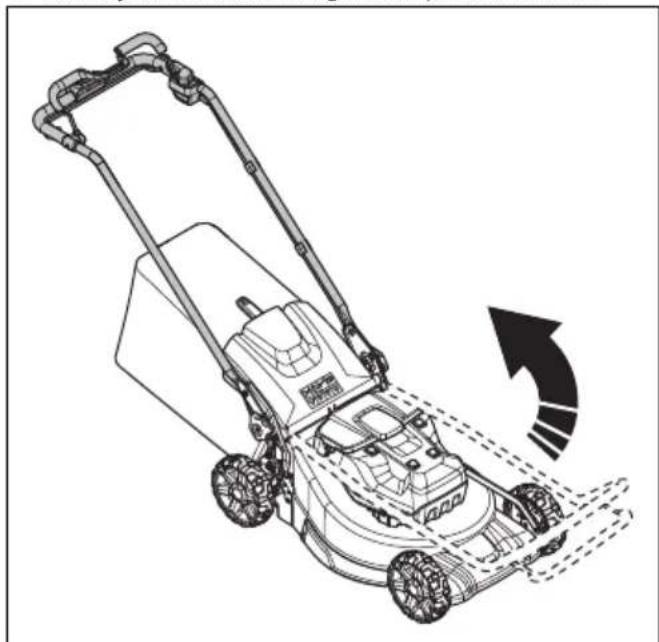 HUSQVARNA LB 548i - Urünçalıstirma konumuna getirme (LC 551iV) - 1