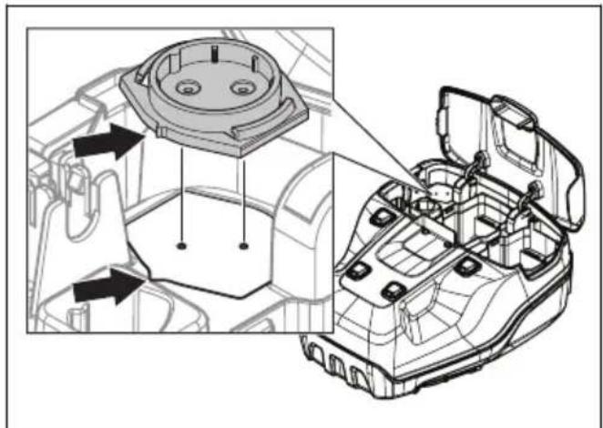 HUSQVARNA LB 548i - Namestitev senzorja - 4
