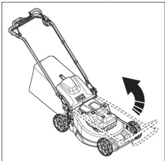 HUSQVARNA LB 548i - 本製品操作位置にセットする(LC 551iV) - 1
