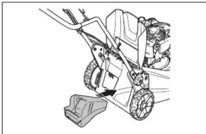 HUSQVARNA LB 548i - Montaggio del tappo per mulching (accessorio LC 551iV) - 1