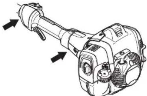 HUSQVARNA 525HF3S - Sistema di smorzamento delle vibrazioni - 2