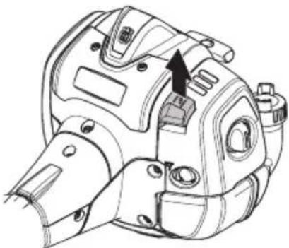 HUSQVARNA 525HF3S - llmansuodattimen puhdistus - 1