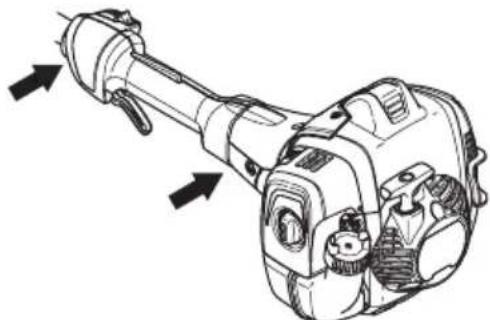 HUSQVARNA 525HF3S - Rezgéscsillapíto rendszer - 2