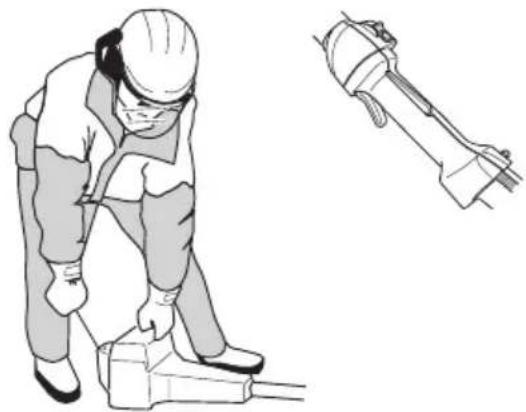HUSQVARNA 525HF3S - Kaasuliipasimen varmistin - 5