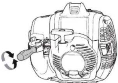 HUSQVARNA 525HF3S - Tuhikäigu pörete arvu reguleerimine - 1