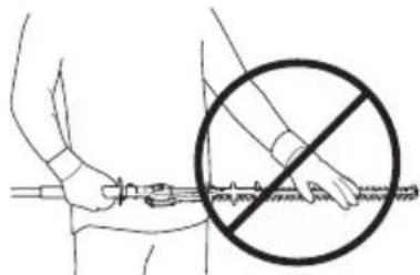 HUSQVARNA 525HF3S - Safety instructions after completing work - 2
