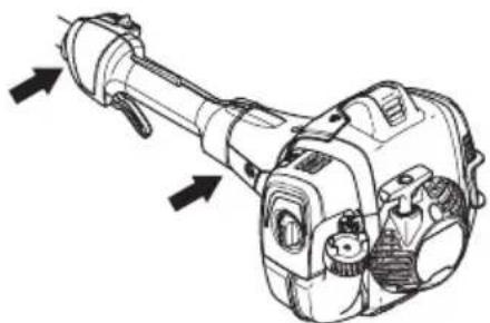 HUSQVARNA 525HF3S - Tärinänvaimennus - 2
