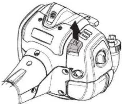 HUSQVARNA 525HF3S - Rengjoring av luftfilteret - 1