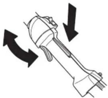 HUSQVARNA 525HF3S - Throttle trigger lockout - 4