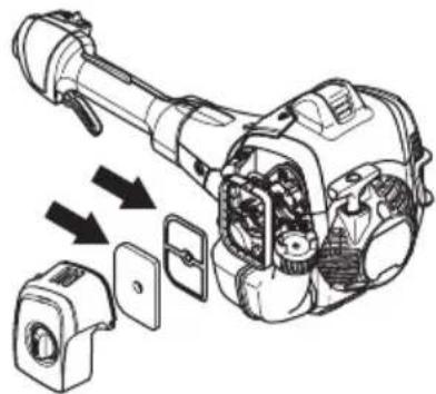 HUSQVARNA 525HF3S - Filtrul de aer - 2