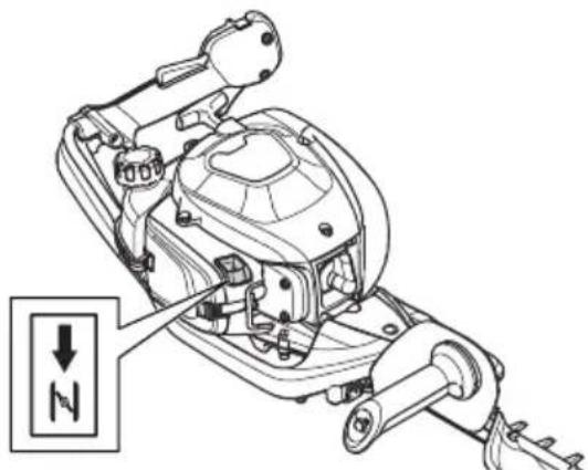 HUSQVARNA 522HSR75X - За да стартирате продукта при студен двигател - 1