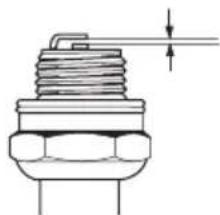 HUSQVARNA 522HSR75X - To examine the spark plug - 2