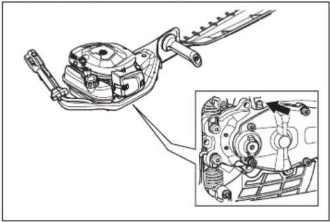HUSQVARNA 522HS75X - Lubrificazione della scatola ingranaggi - 1