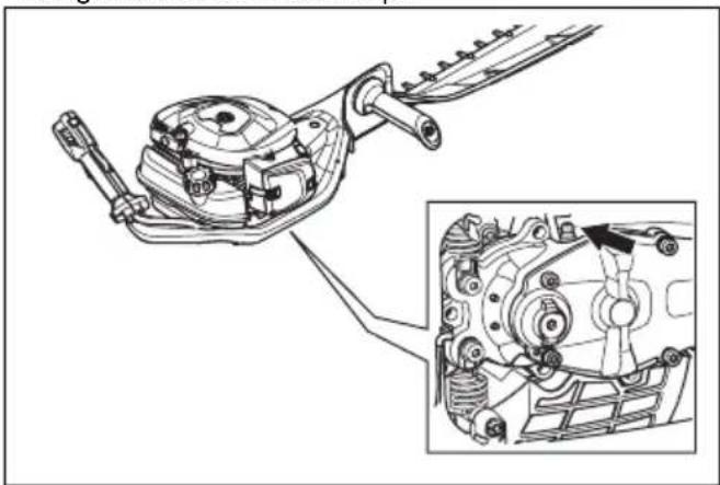 HUSQVARNA 522HS75X - Ülekande puhastamine - 1
