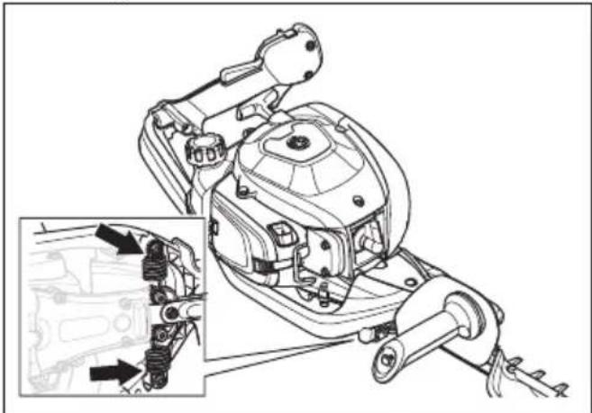 HUSQVARNA 522HS75X - To do a check of the throttle trigger lockout - 6