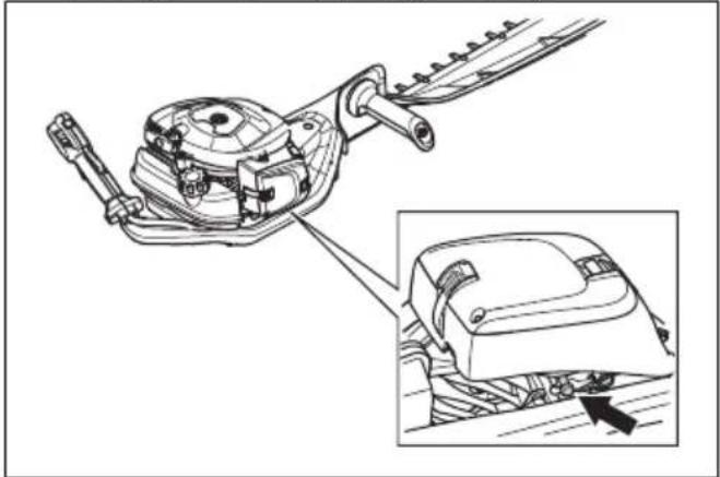 HUSQVARNA 522HS75X - Rölantinin ayarlanması - 1