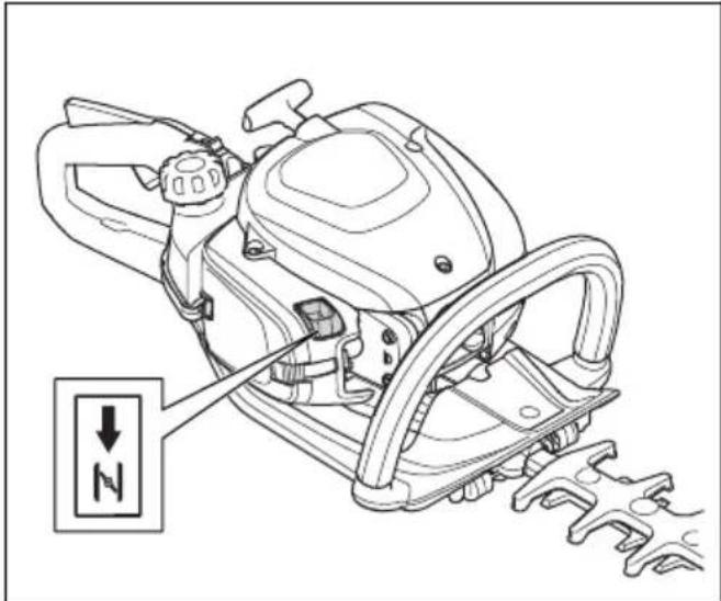 HUSQVARNA 522HDR75X - Запуск изделия с холодным двигателем - 1